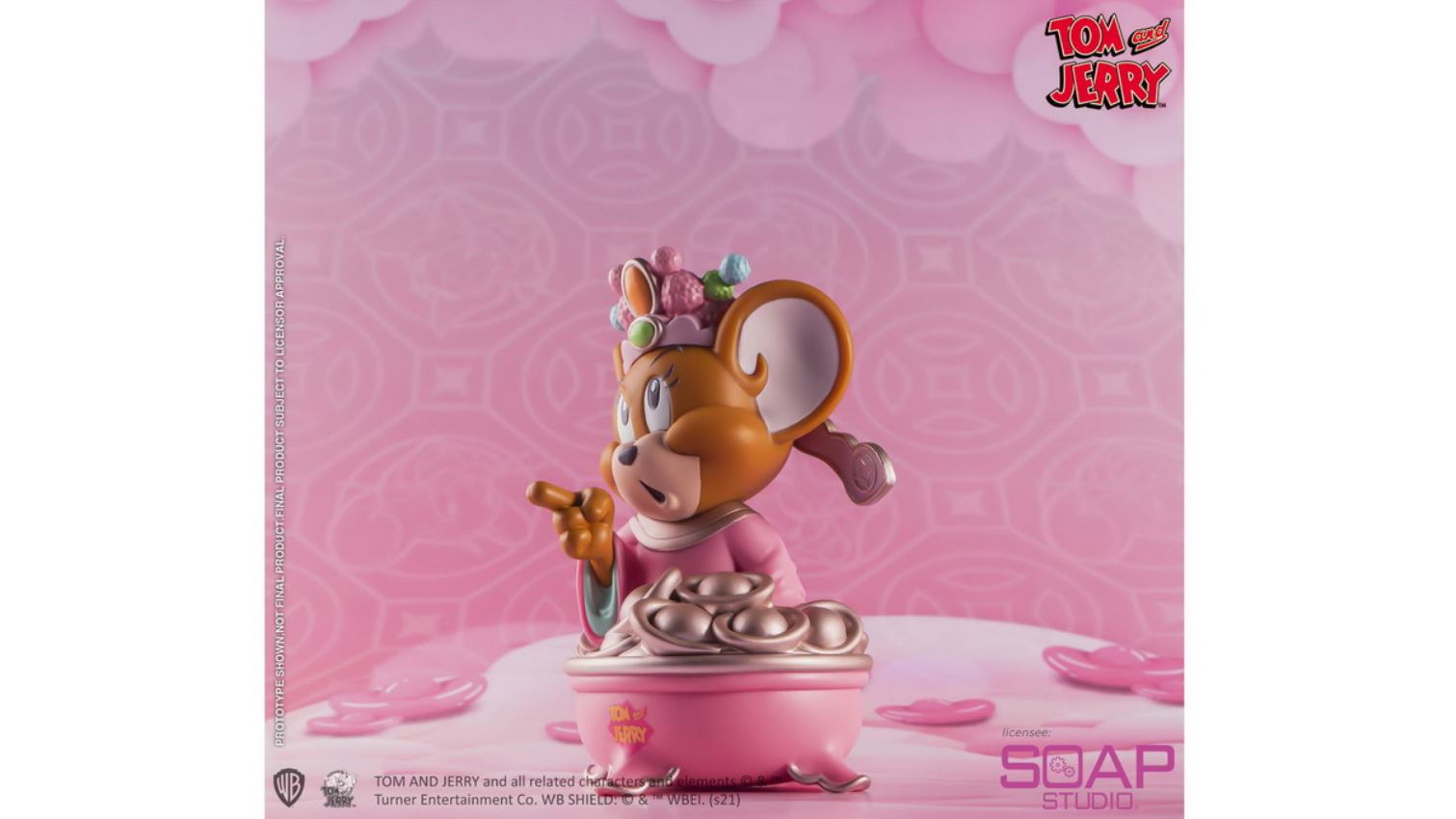 Cat and Mouse-Fortuna Jerry (Pink Version)