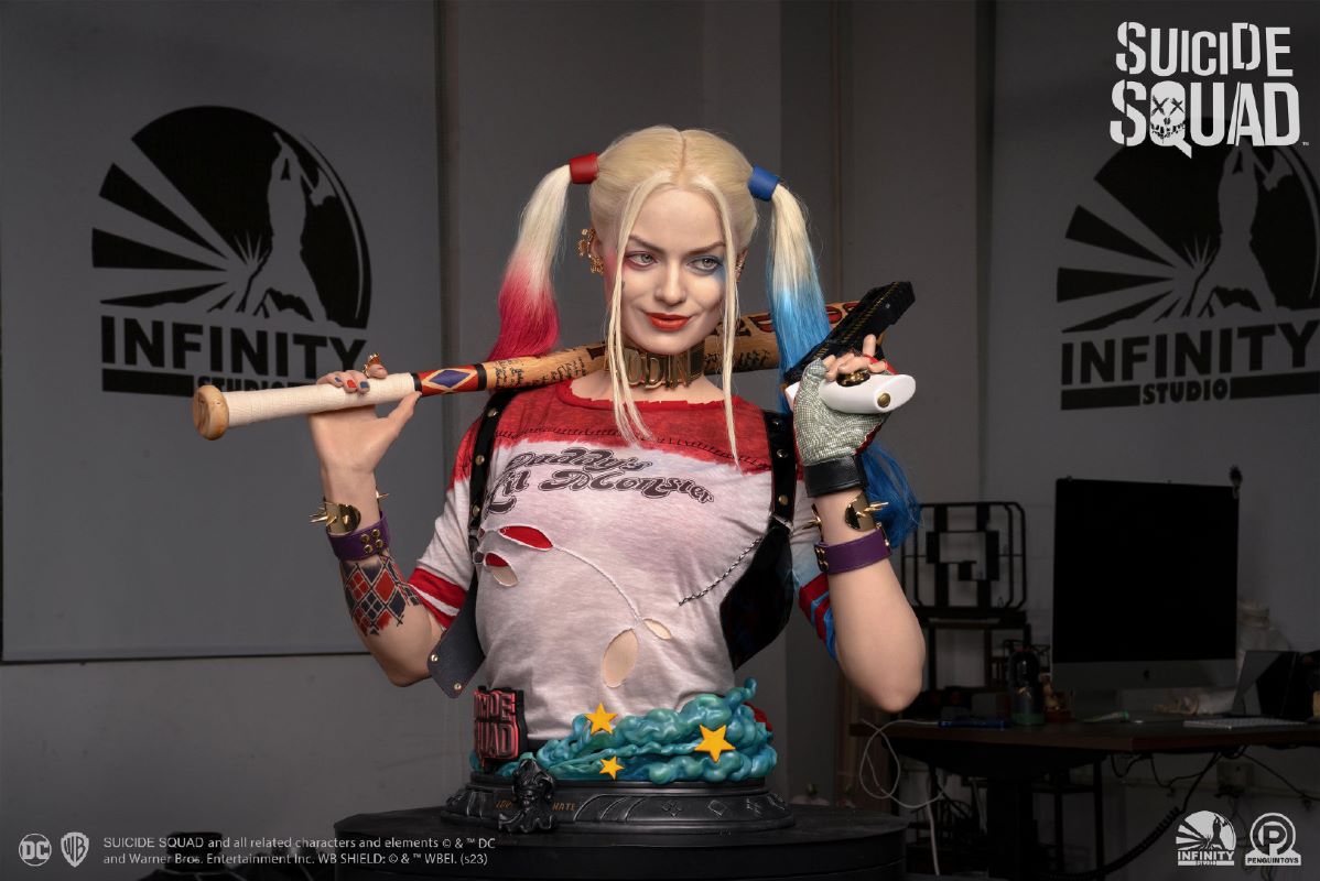 Harley Quinn Silicone Bust