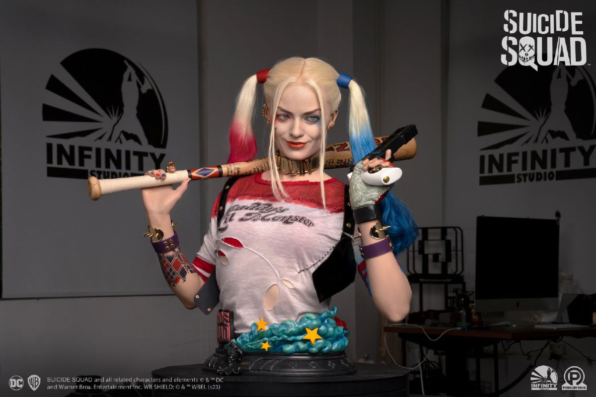 Harley Quinn Silicone Bust