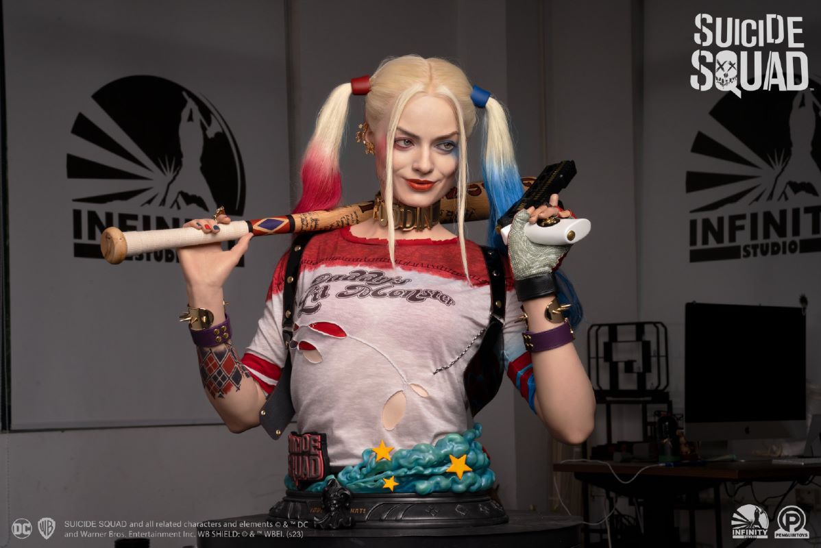 Harley Quinn Silicone Bust