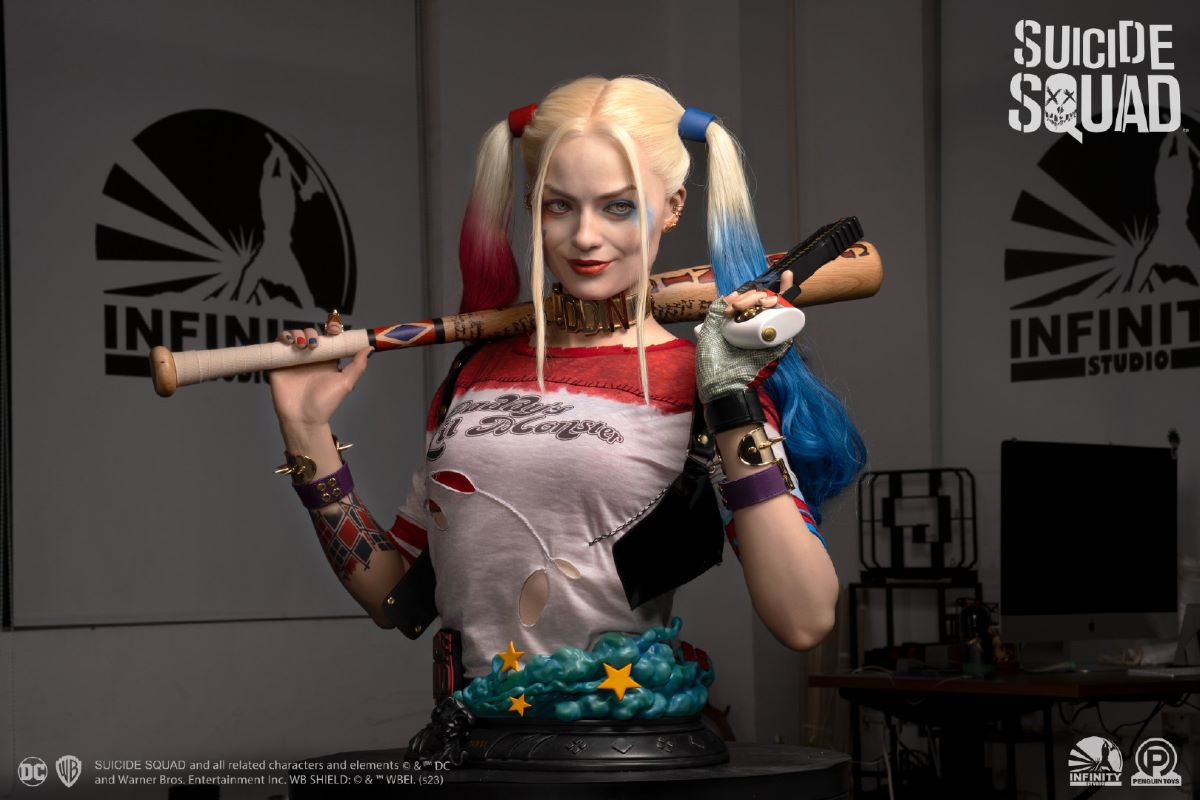 Harley Quinn Silicone Bust