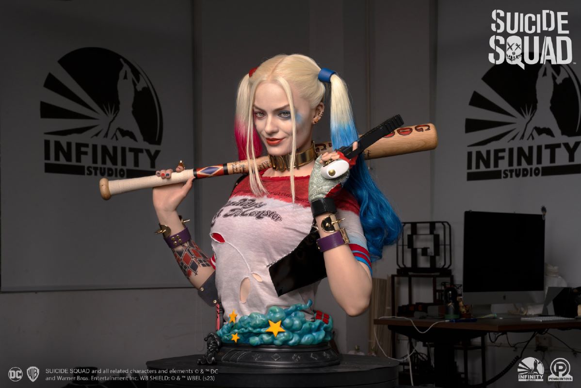 Harley Quinn Silicone Bust