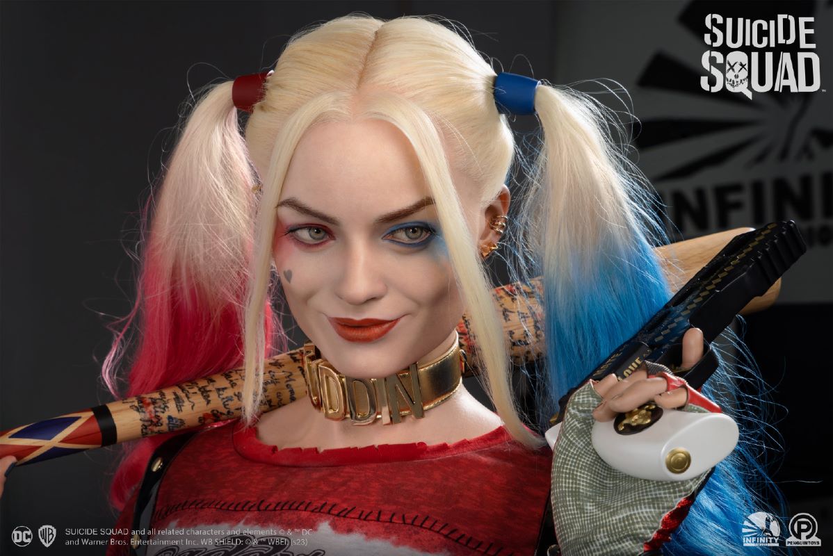 Harley Quinn Silicone Bust