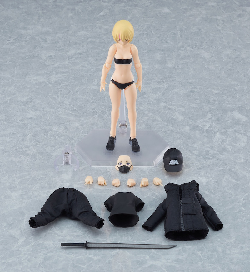 figma Styles - figma Female Body (Yuki) with Techwear Outfit