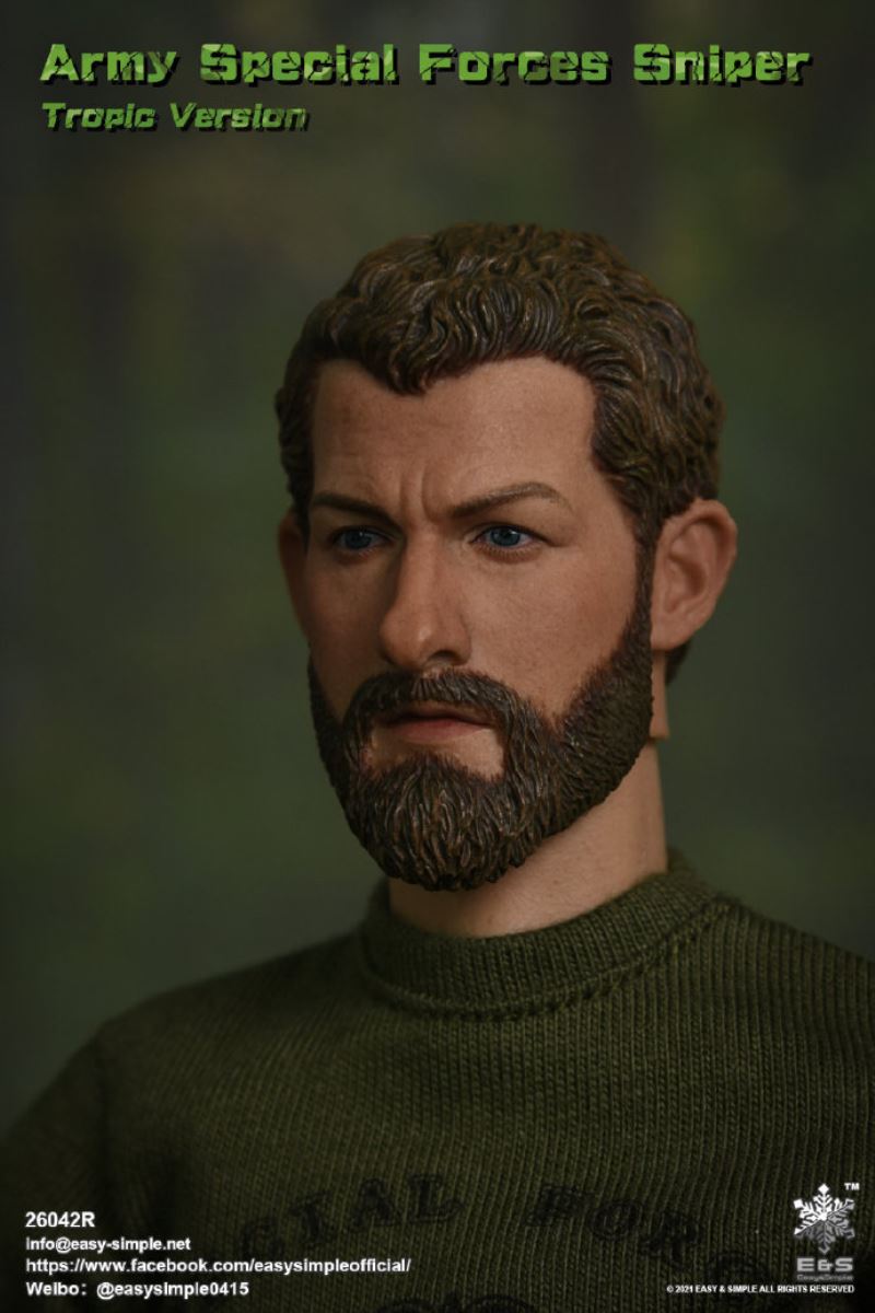 US Army Special Forces Sniper Tropical Edition 1/6