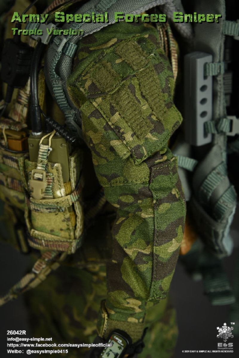 US Army Special Forces Sniper Tropical Edition 1/6
