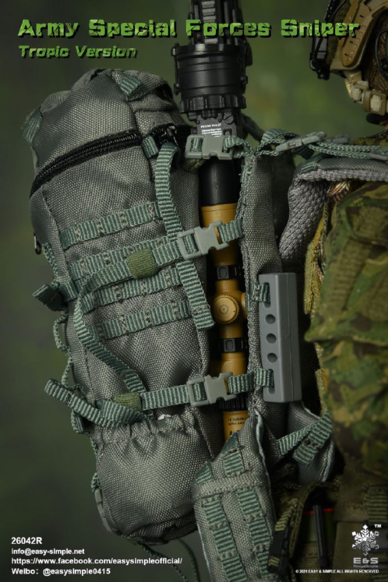 US Army Special Forces Sniper Tropical Edition 1/6
