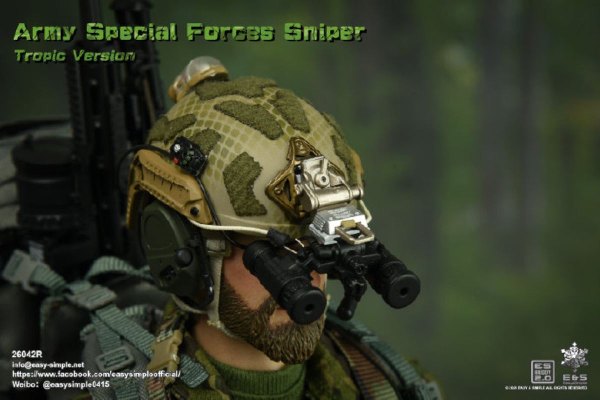 US Army Special Forces Sniper Tropical Edition 1/6