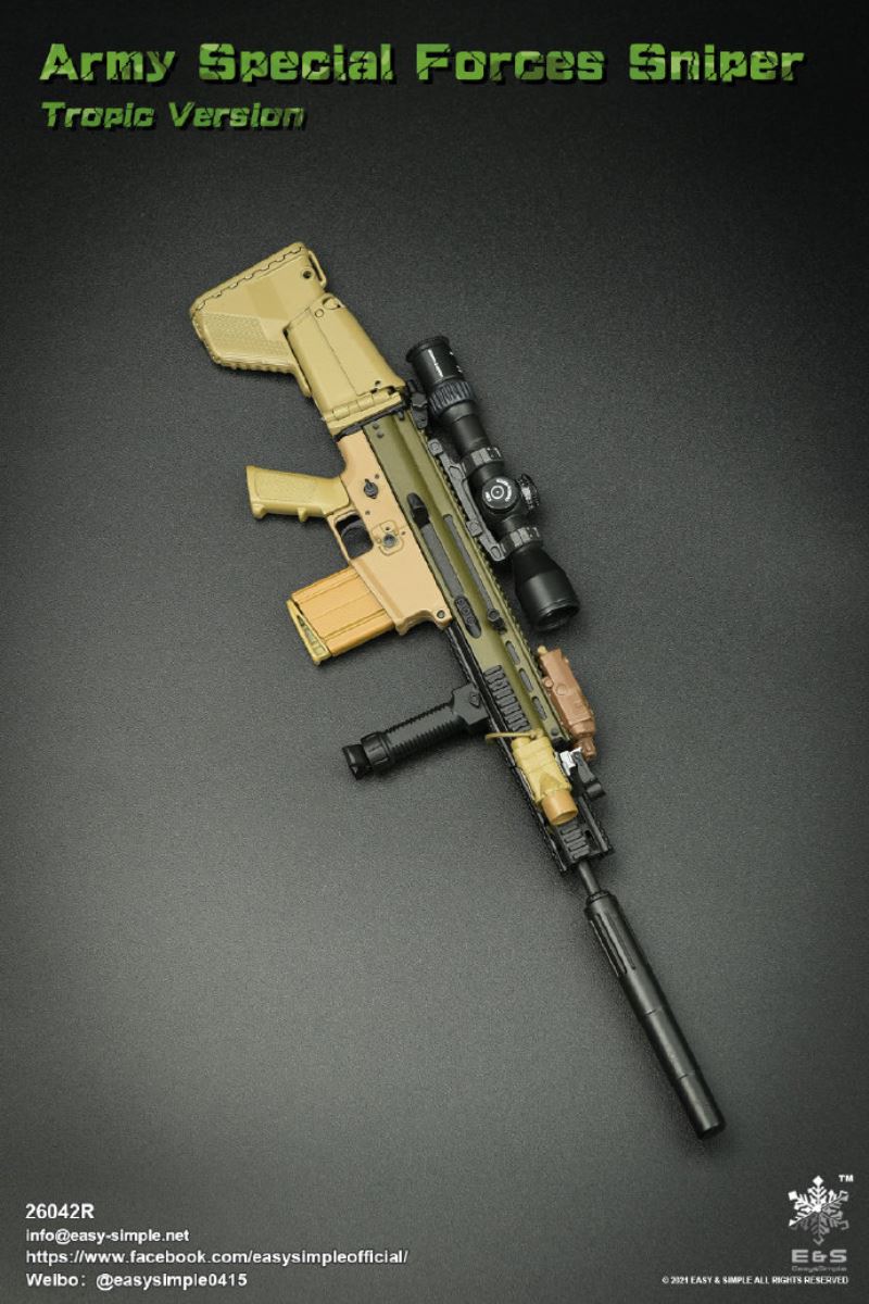 US Army Special Forces Sniper Tropical Edition 1/6