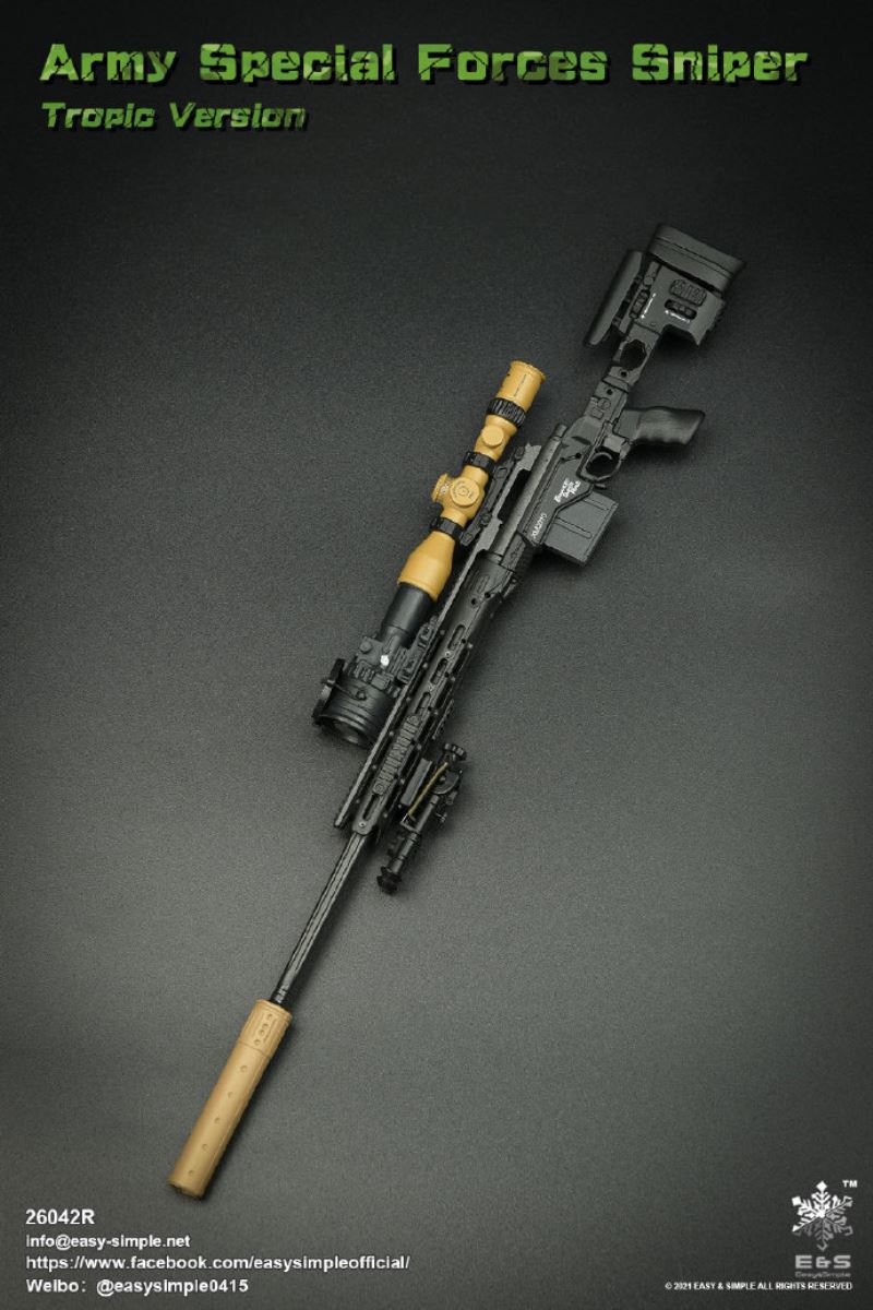 US Army Special Forces Sniper Tropical Edition 1/6