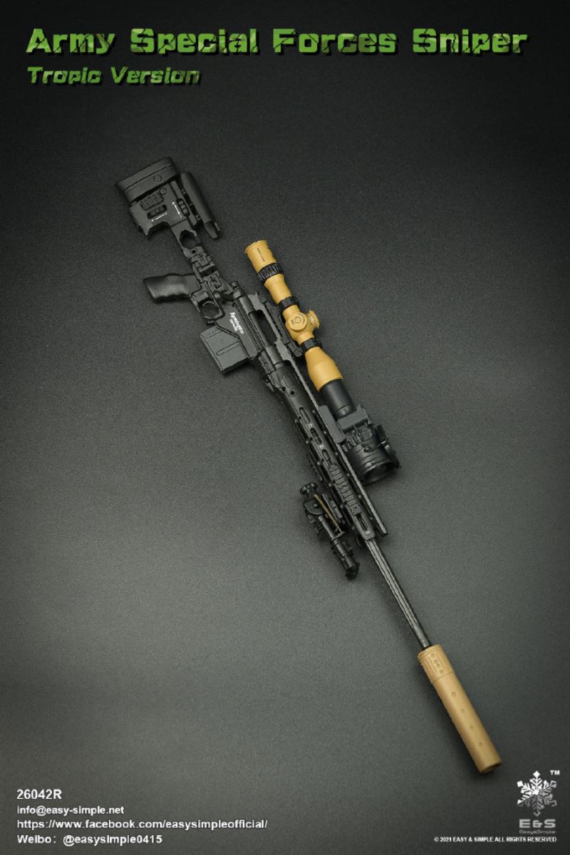 US Army Special Forces Sniper Tropical Edition 1/6
