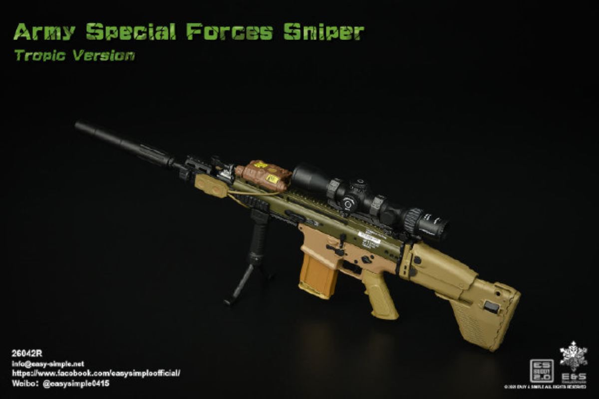 US Army Special Forces Sniper Tropical Edition 1/6