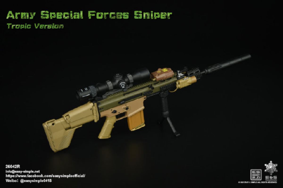 US Army Special Forces Sniper Tropical Edition 1/6