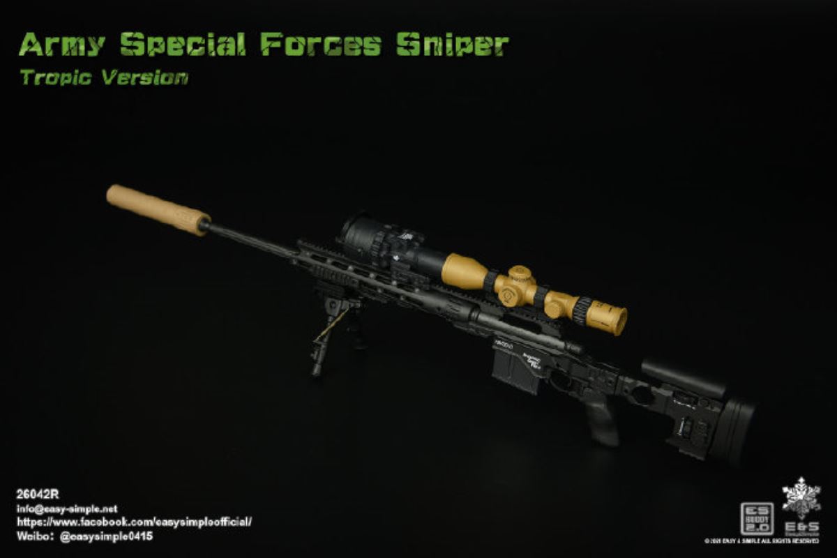 US Army Special Forces Sniper Tropical Edition 1/6