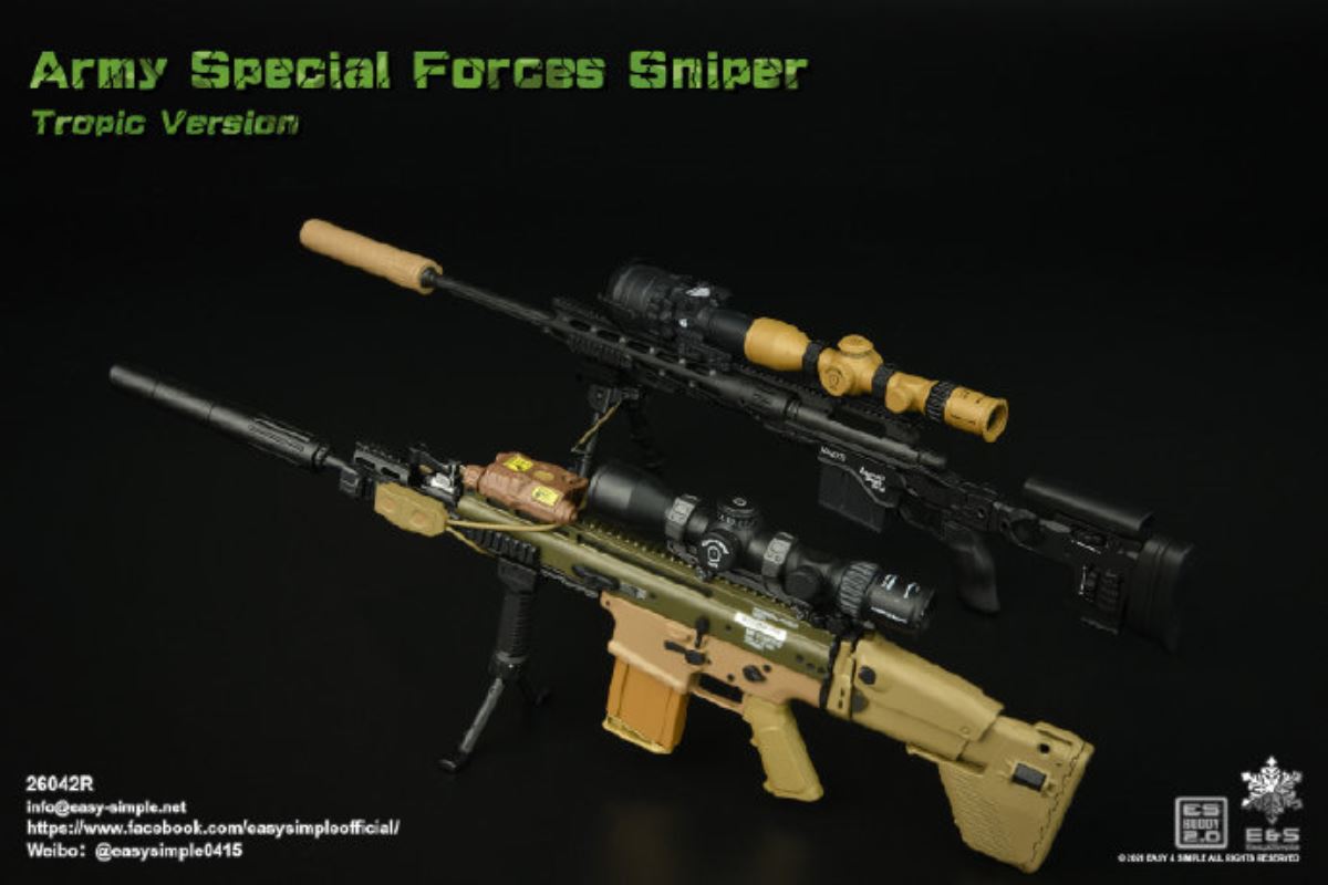 US Army Special Forces Sniper Tropical Edition 1/6
