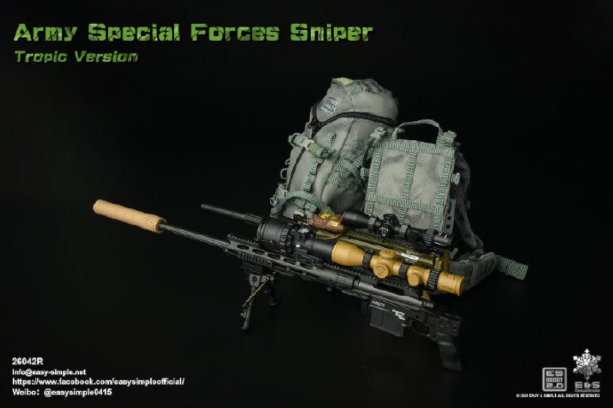 US Army Special Forces Sniper Tropical Edition 1/6