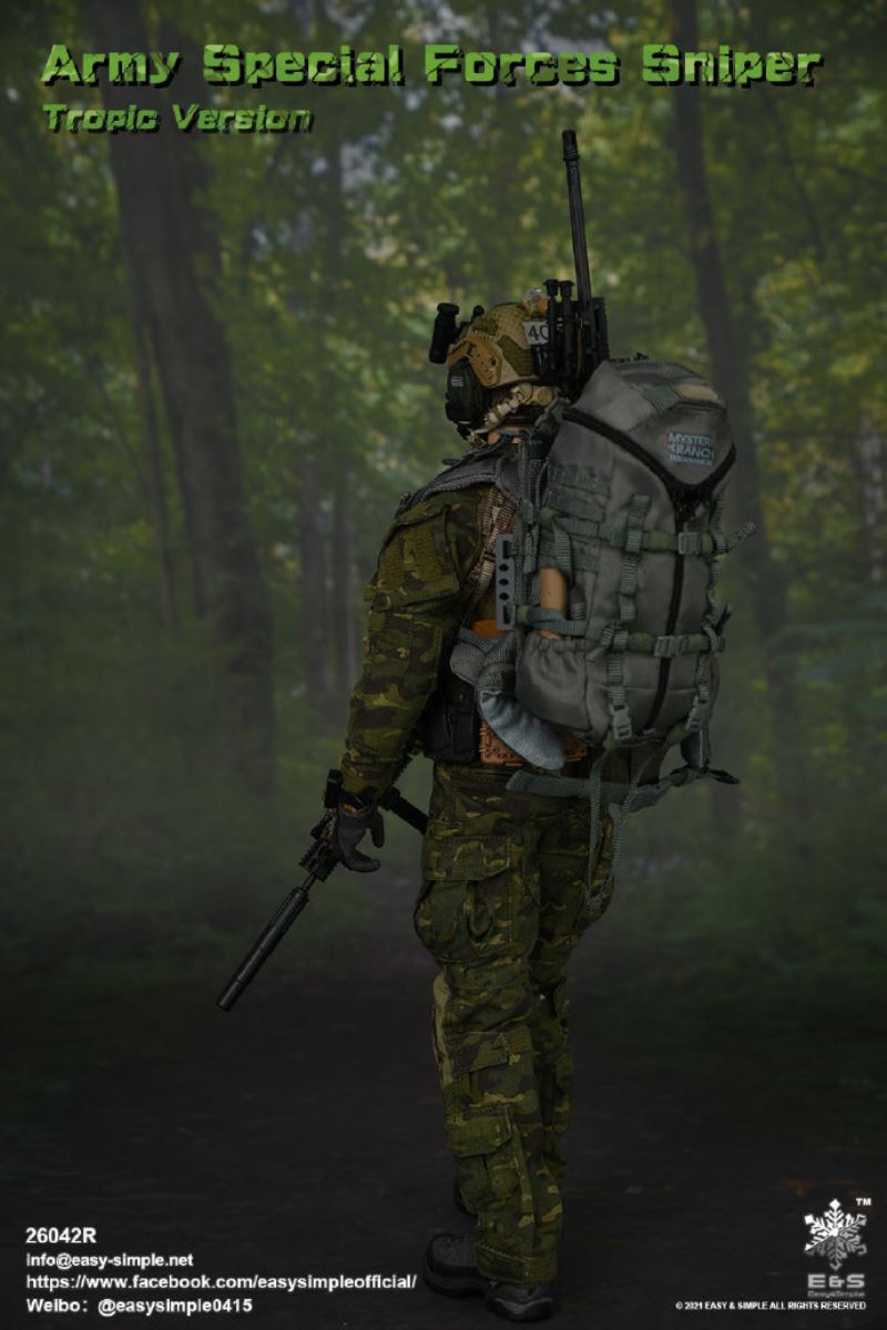 US Army Special Forces Sniper Tropical Edition 1/6