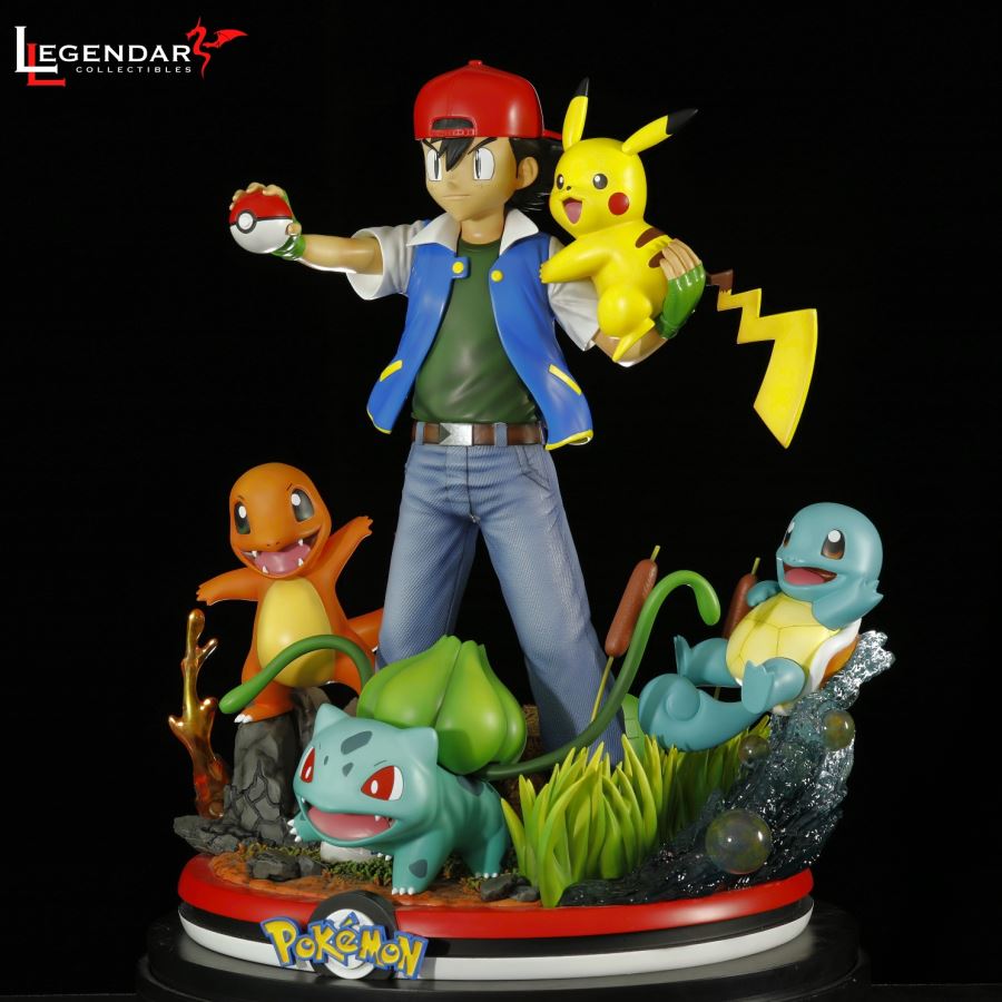 Ash Ketchum with Pokemons