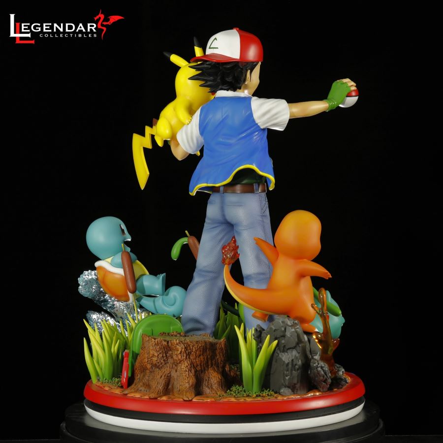 Ash Ketchum with Pokemons