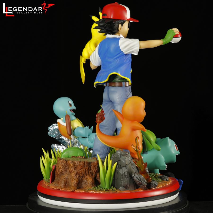 Ash Ketchum with Pokemons