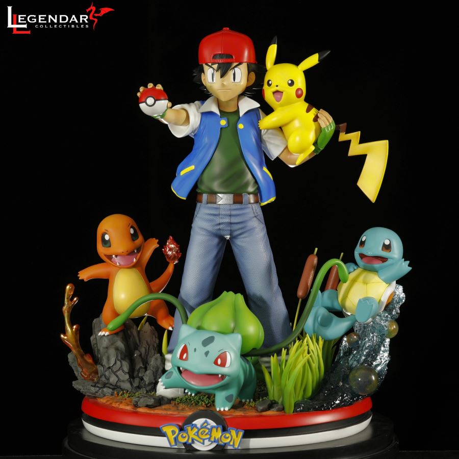 Ash Ketchum with Pokemons