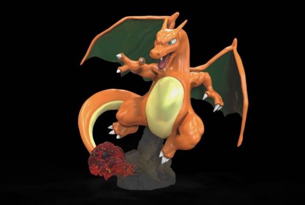 Fire-breathing dragon 1:1 ratio