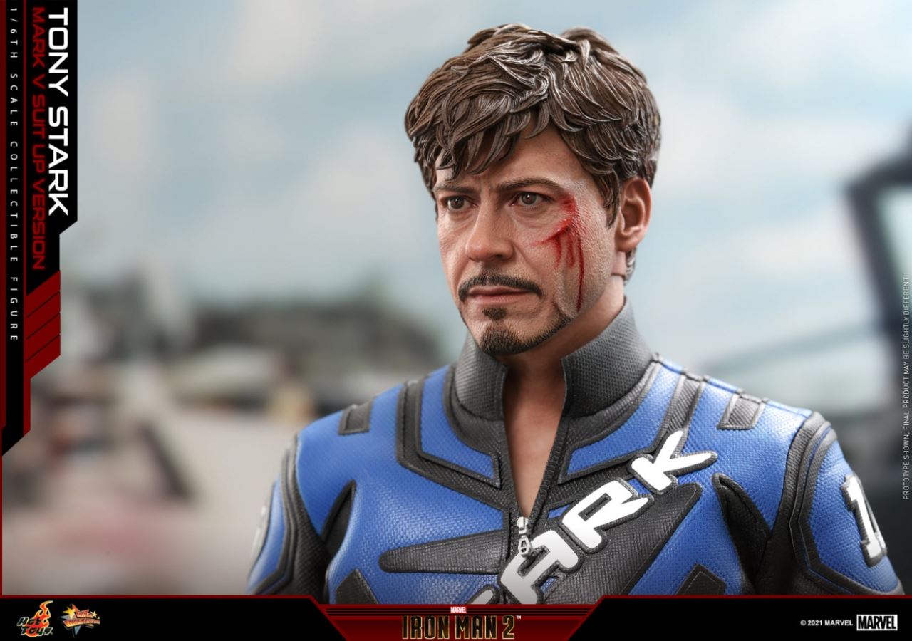 Tony Stark (Mark V armor version) Deluxe 1/6