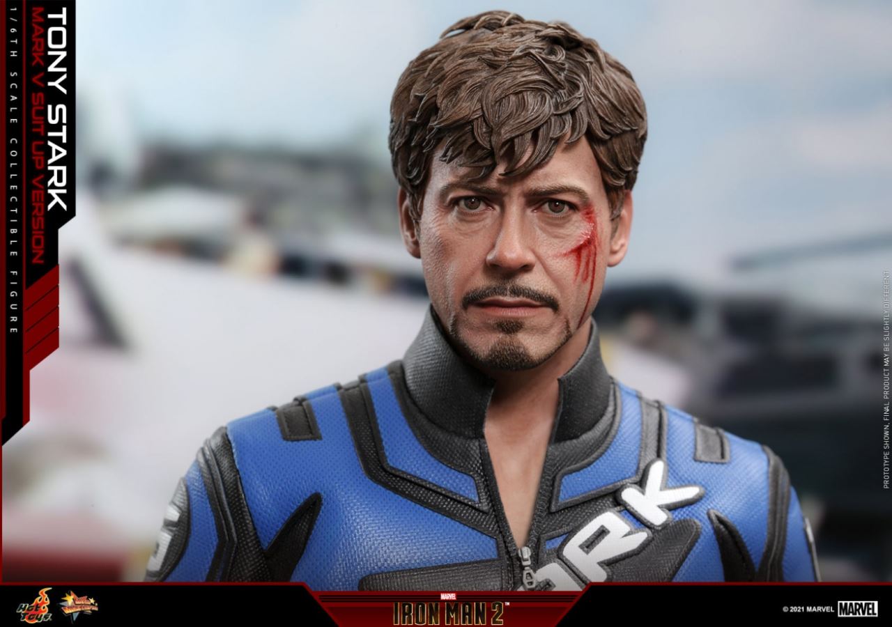 Tony Stark (Mark V armor version) Deluxe 1/6
