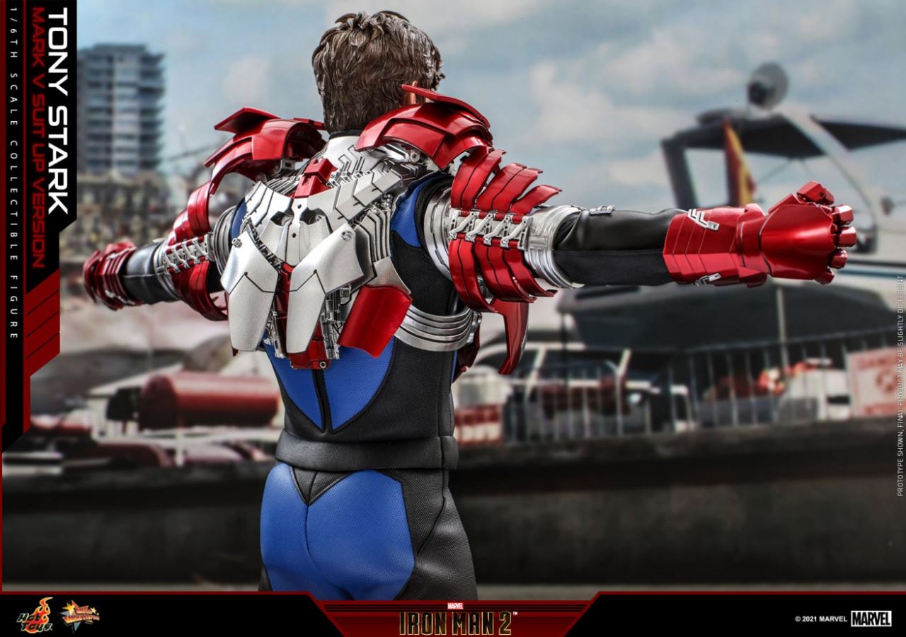 Tony Stark (Mark V armor version) Deluxe 1/6