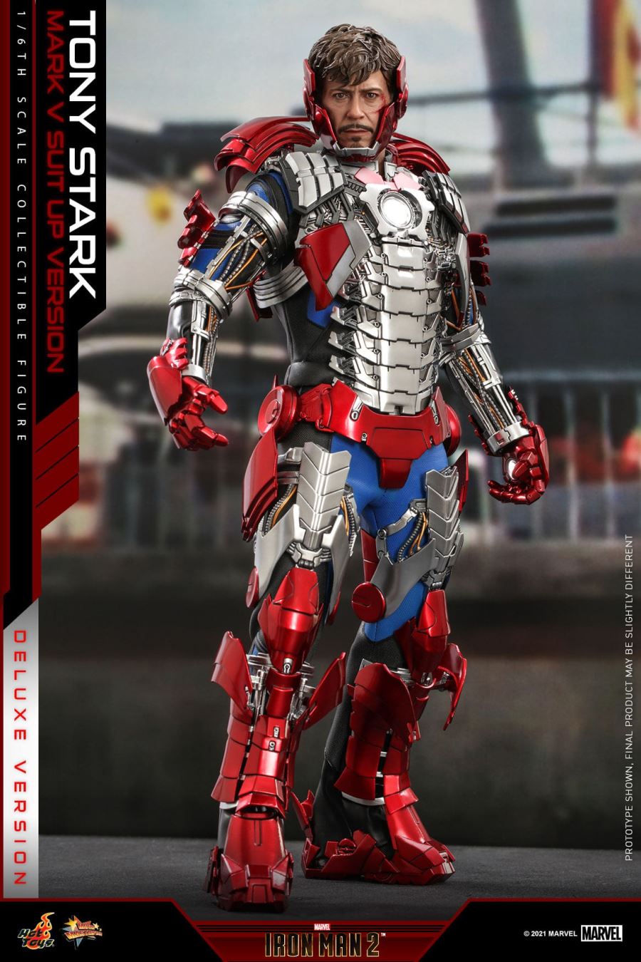 Tony Stark (Mark V armor version) Deluxe 1/6