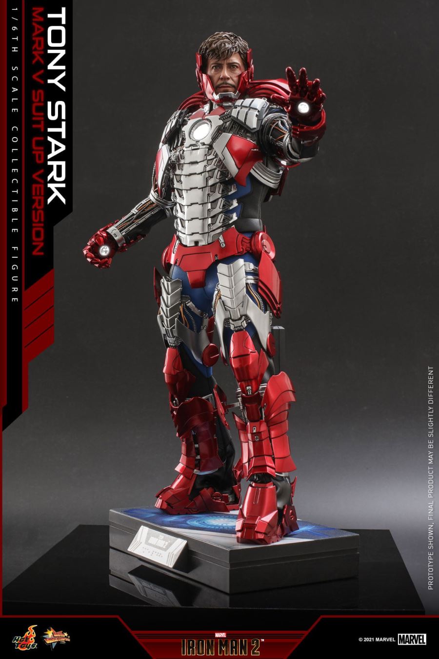 Tony Stark (Mark V armor version) Deluxe 1/6