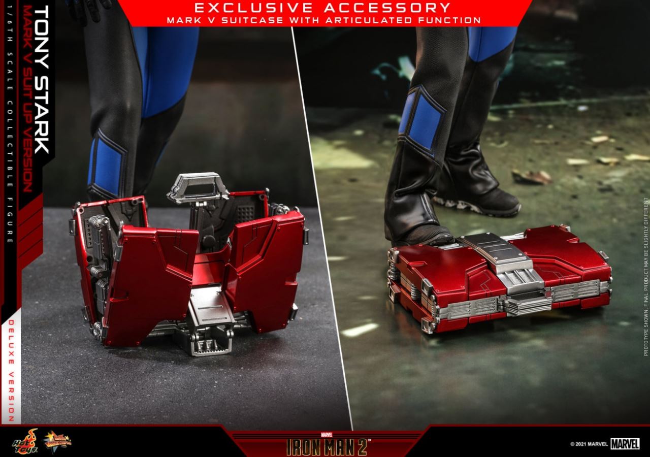 Tony Stark (Mark V armor version) Deluxe 1/6