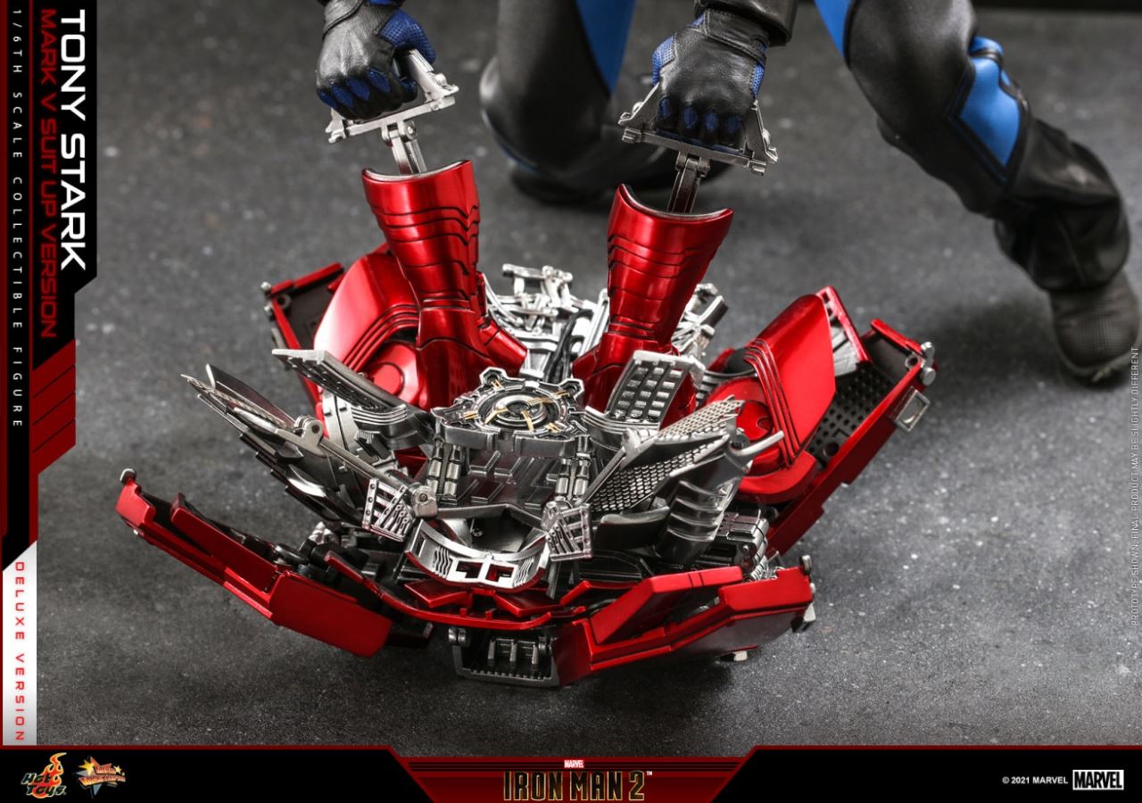 Tony Stark (Mark V armor version) Deluxe 1/6