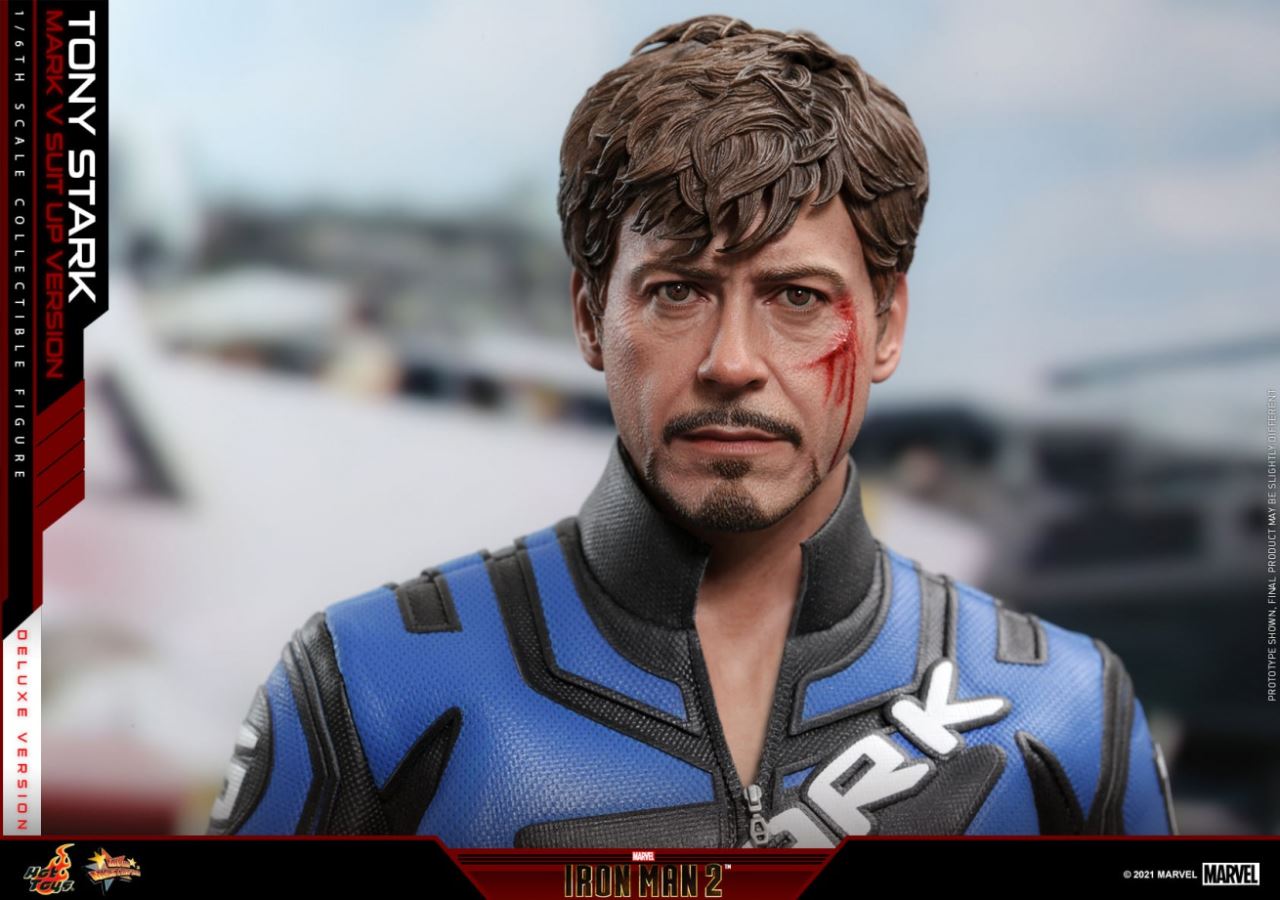 Tony Stark (Mark V armor version) Deluxe 1/6