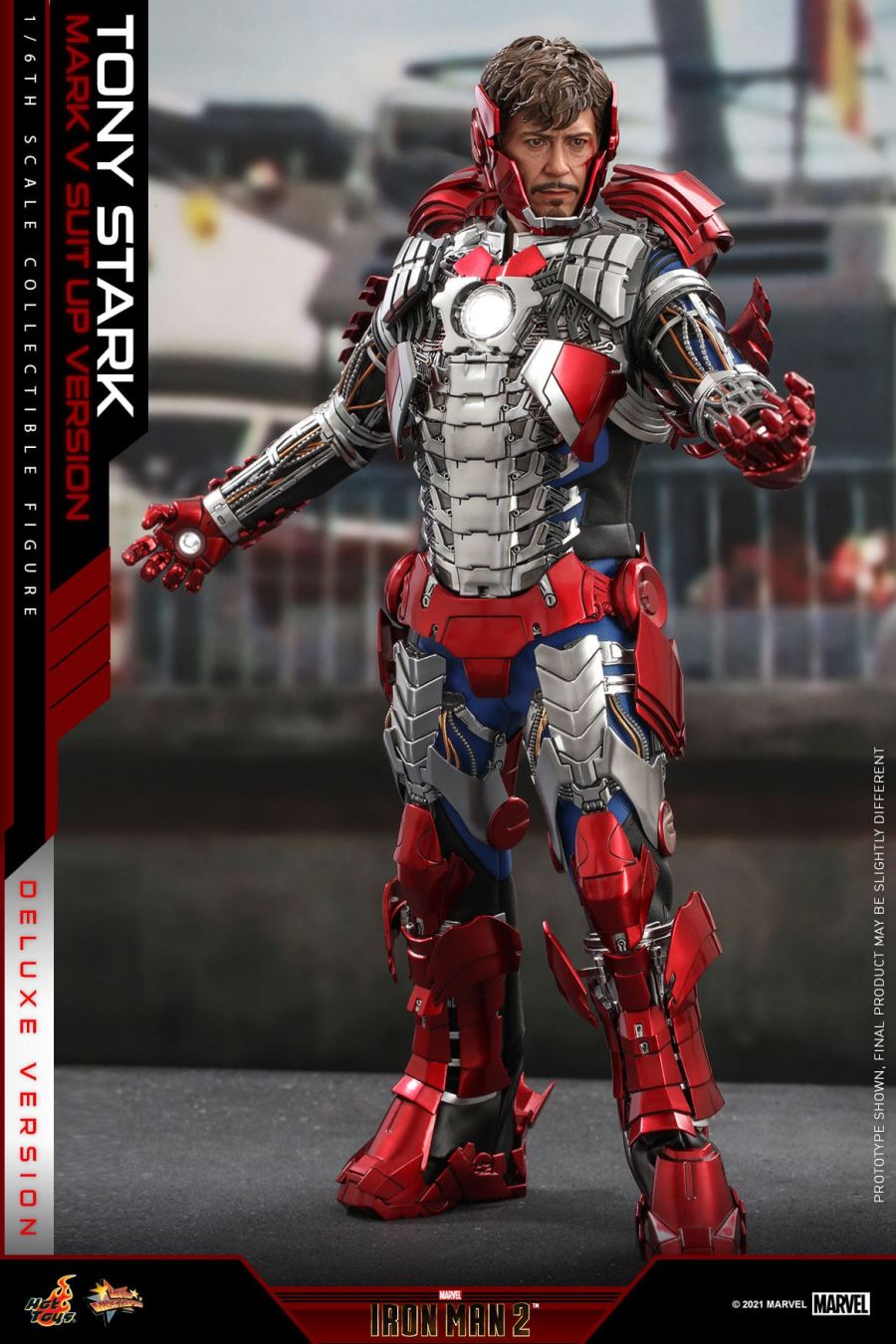 Tony Stark (Mark V armor version) Deluxe 1/6