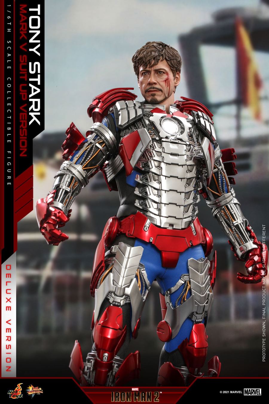 Tony Stark (Mark V armor version) Deluxe 1/6