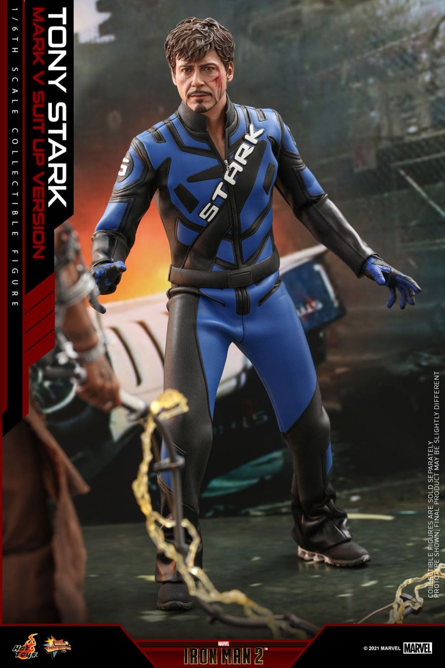Tony Stark (Mark V armor version) Deluxe 1/6