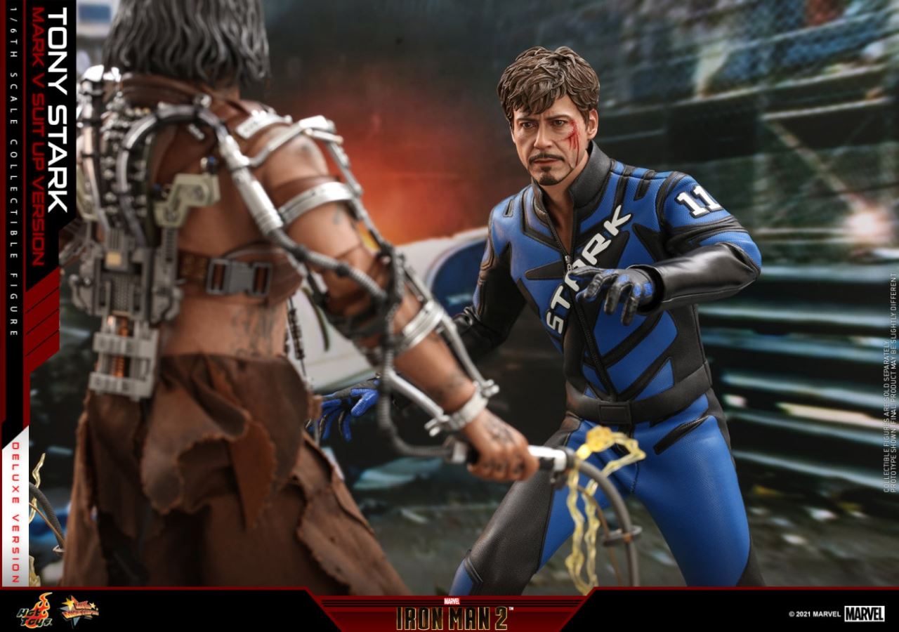Tony Stark (Mark V armor version) Deluxe 1/6
