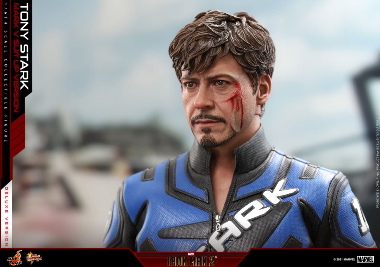 Tony Stark (Mark V armor version) Deluxe 1/6