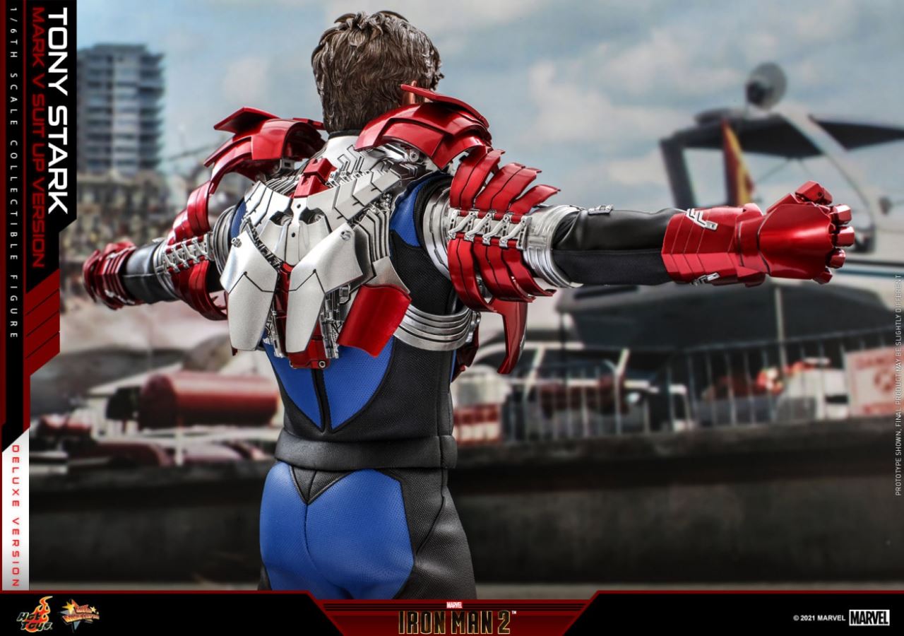 Tony Stark (Mark V armor version) Deluxe 1/6