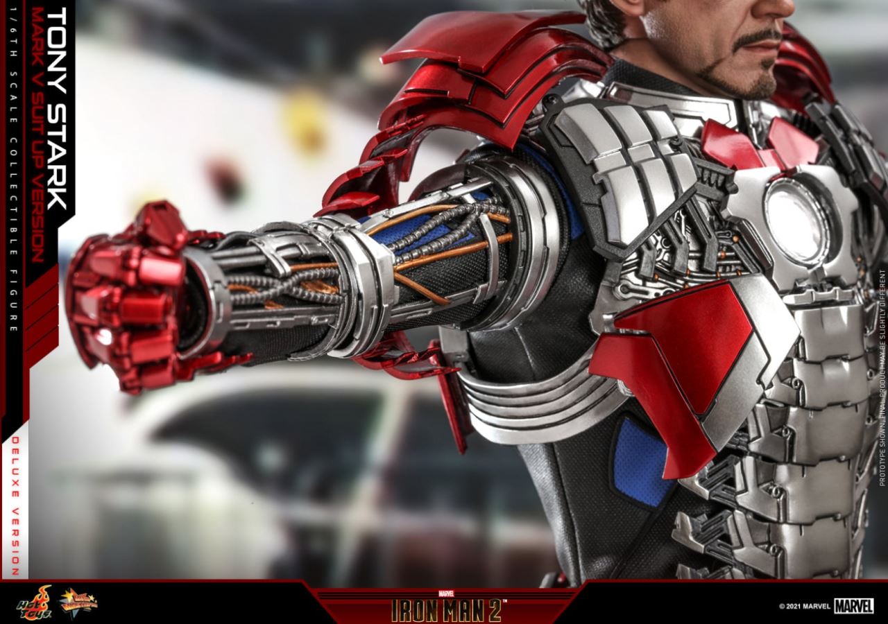 Tony Stark (Mark V armor version) Deluxe 1/6