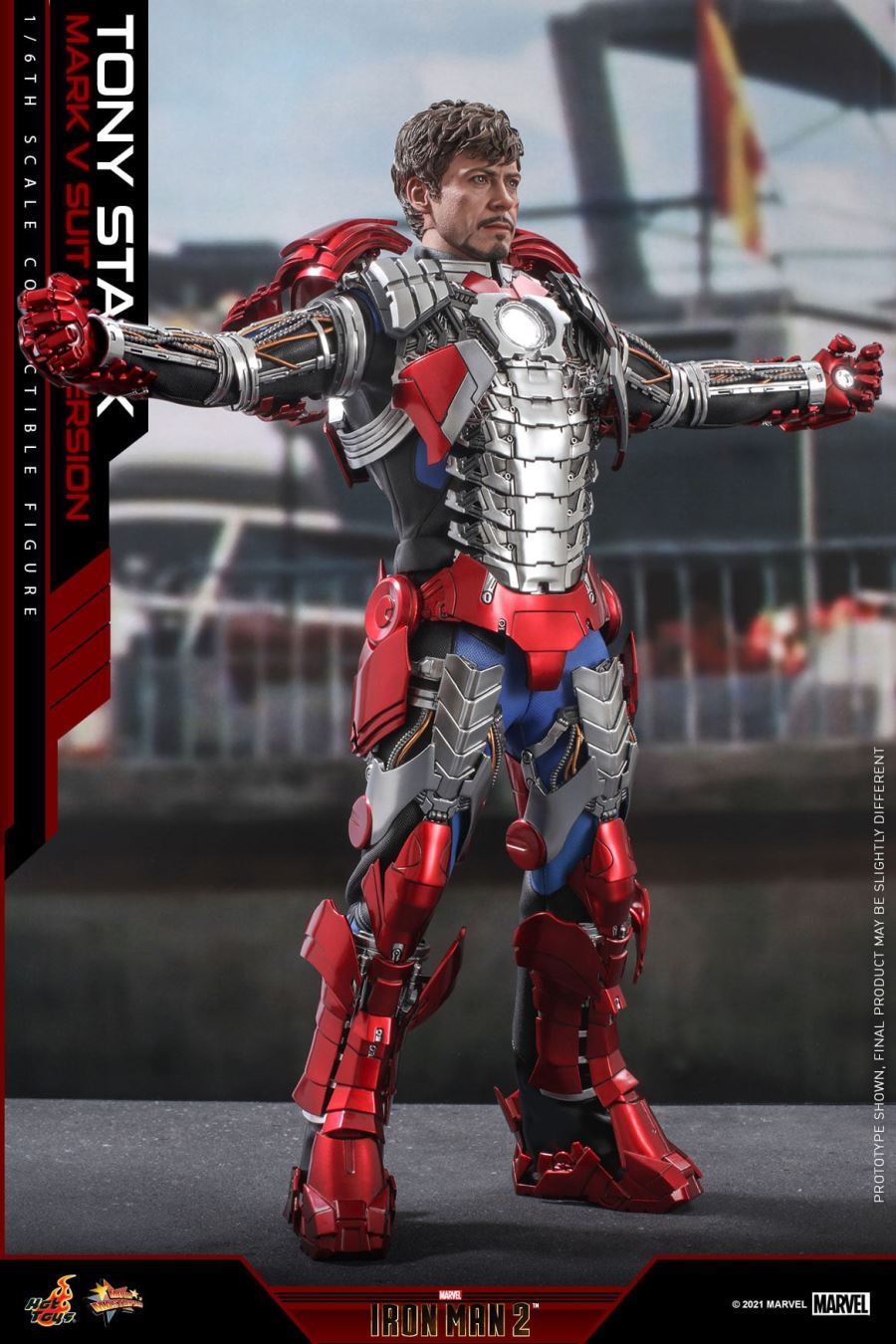 Tony Stark (Mark V armor version) Deluxe 1/6