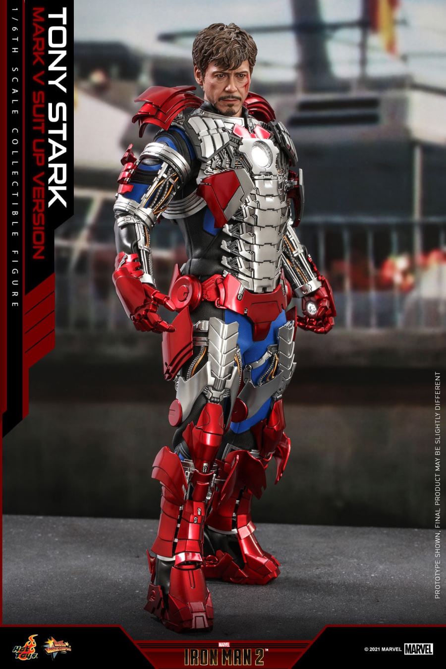 Tony Stark (Mark V armor version) Deluxe 1/6
