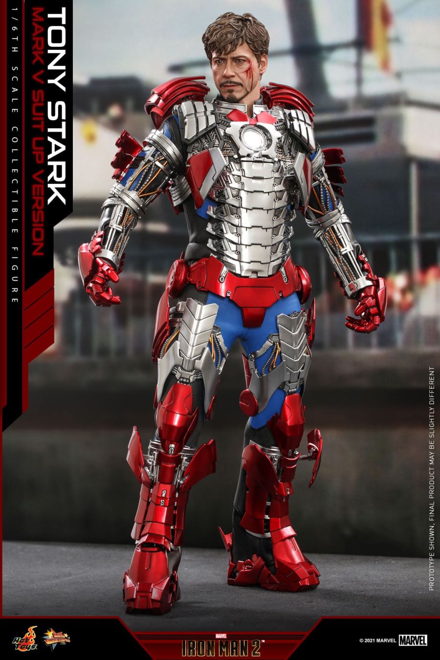 Tony Stark (Mark V armor version) Deluxe 1/6
