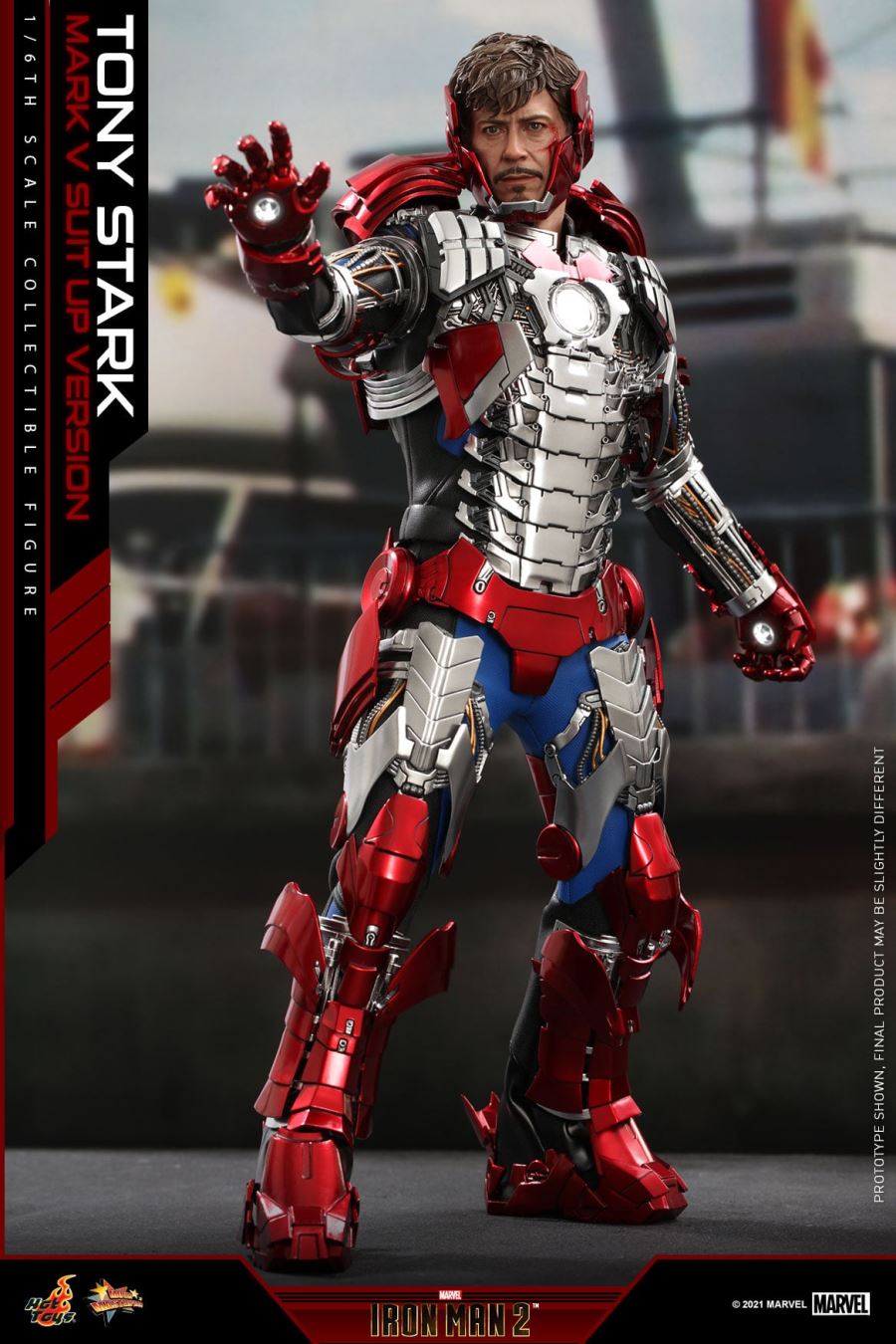Tony Stark (Mark V armor version) Deluxe 1/6