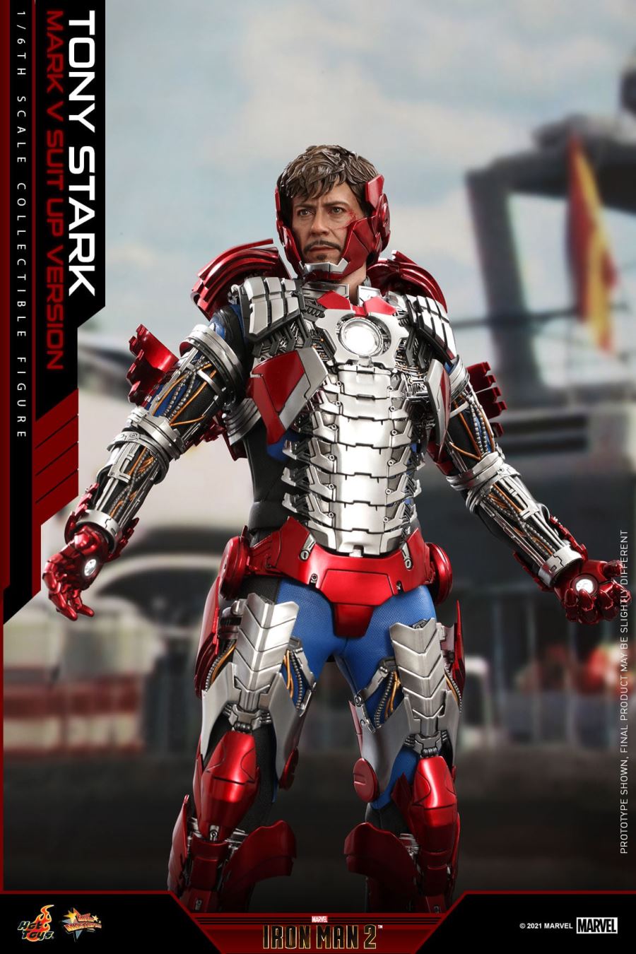 Tony Stark (Mark V armor version) Deluxe 1/6