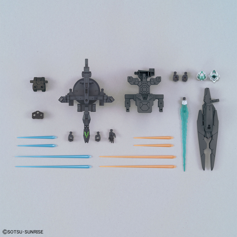 HG 1/144  Gundam Base-limited Core Gundam & Core Gundam II & ALUSU Core Gundam [Low Vividity]