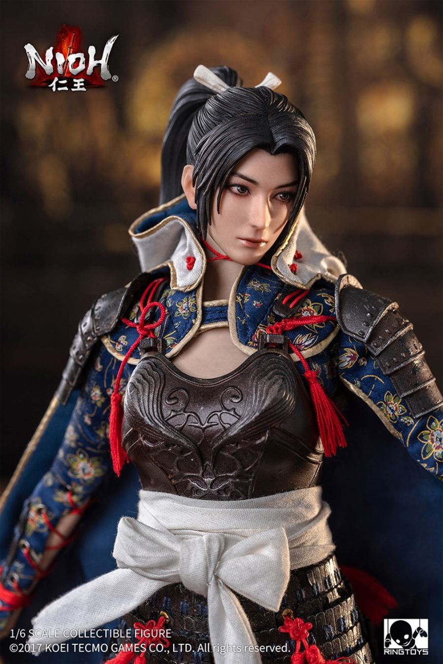 Nioh - Tachibana Chiyo Movable Female Soldier 1/6