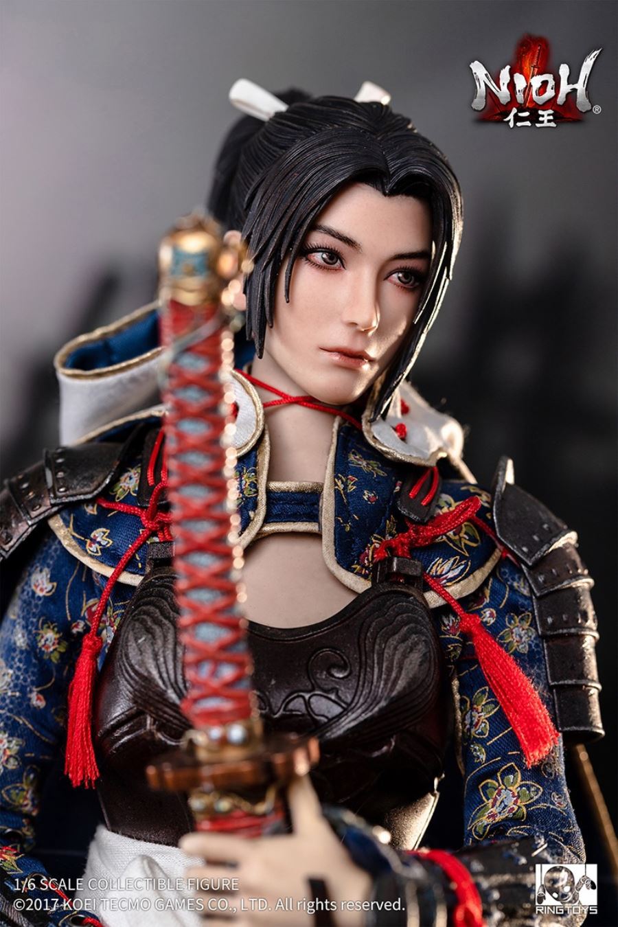 Nioh - Tachibana Chiyo Movable Female Soldier 1/6