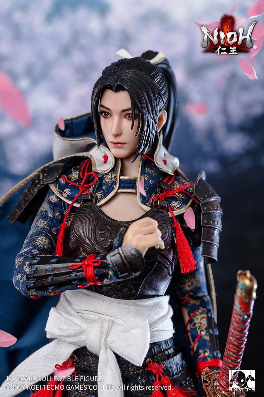 Nioh - Tachibana Chiyo Movable Female Soldier 1/6